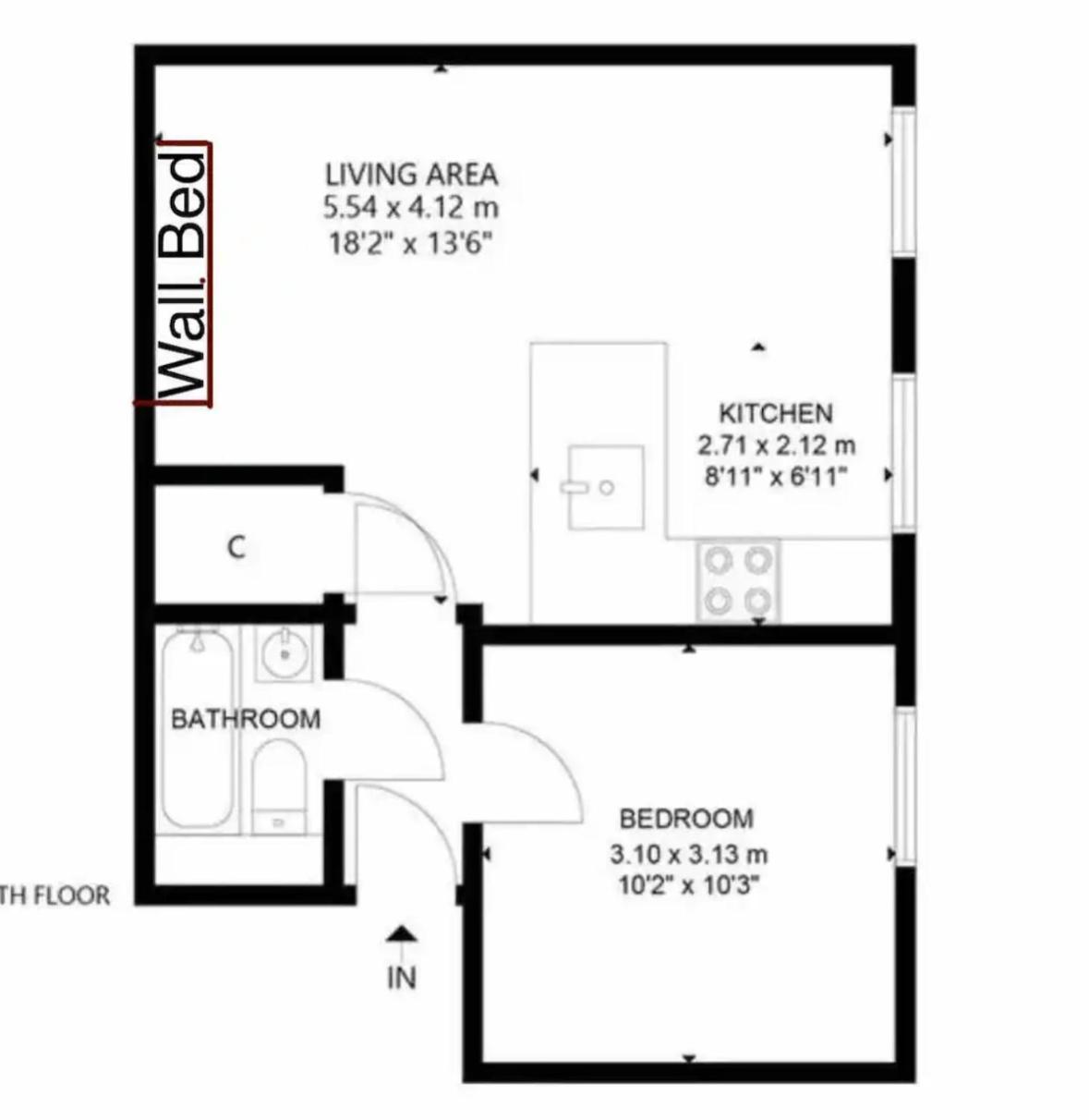Edinburgh Castle Apartment Esterno foto